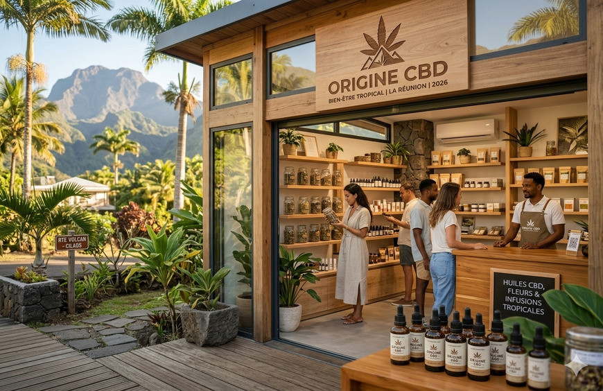 Meilleurs CBD shops à La Réunion en 2026