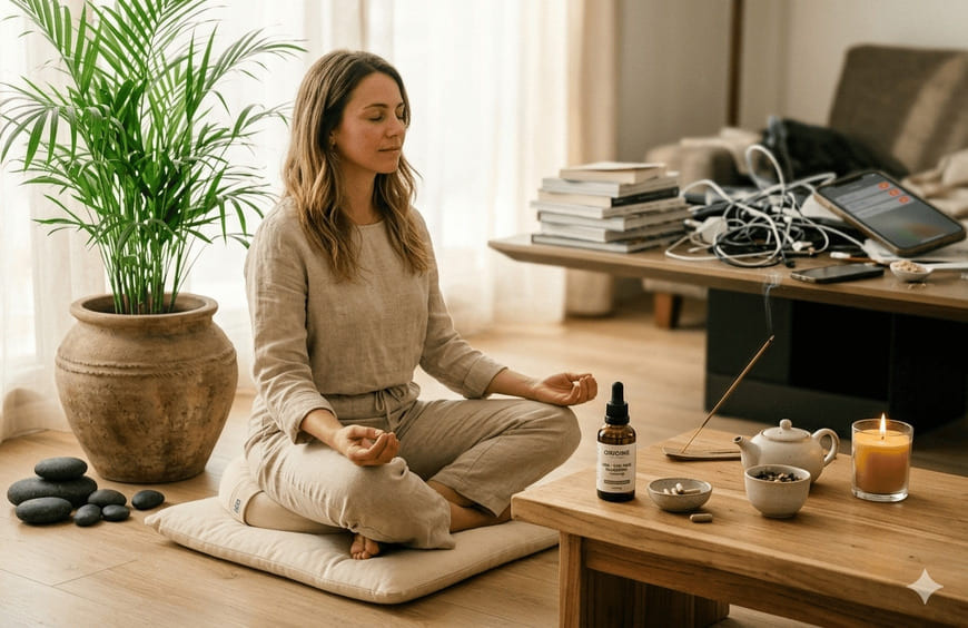 Les erreurs à éviter dans un rituel zen avec du CBD sans THC