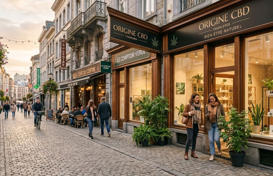 Meilleurs CBD shops à Charleroi en 2026