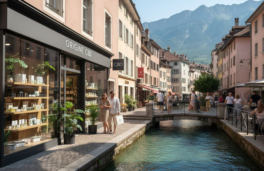 Meilleurs CBD shops à Annecy en 2026