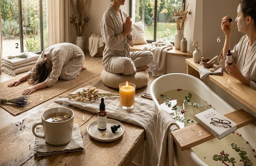 7 rituels bien-être à associer à ses moments de détente avec le CBD