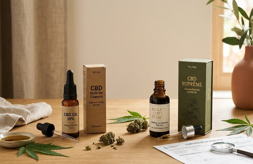 CBD pas cher ou premium : que compare-t-on vraiment quand on compare les prix ?