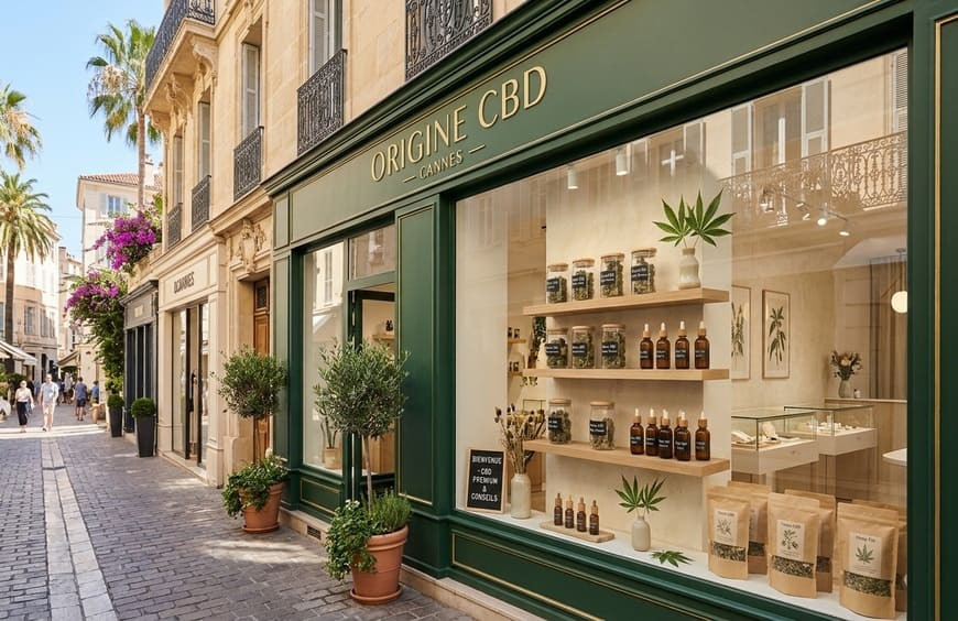 Meilleures boutiques CBD à Cannes en 2026