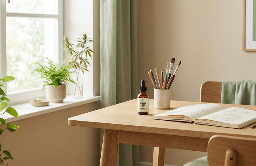 CBD et créativité : exercices pour stimuler l’inspiration en douceur